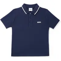 BOSS Polo - Navy - - 12 år (152) - Polo