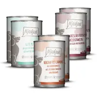 MjAMjAM Adult hund 6 x 400 g - Mixpakke II (3 Sorten)