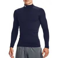 Under Armour Coldgear Comp Mock Langarmet T-skjorte