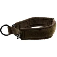 Non-Stop Dogwear Solid collar WD, unisex, olive, 46