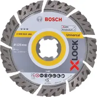 Bosch X-lock 125x22.23 Mm Diamantskive
