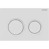 Geberit Betjeningsplade Omega20 mathvid/hvid