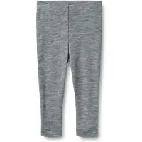 Wheat Leggings - Ull - Agi - Melange Grey - - 1 år (80) - Leggings - Ull