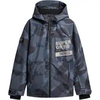 Superdry for man. MS110179A Freestyle Core Jacket blue (L), Casual, Sport, Snow, Recycled Polister, Sustainable