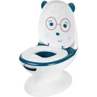 Bebeconfort Toalett - Mini - Hvit/Blå m. Bjørn - - OneSize - Potte
