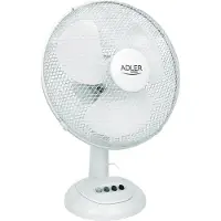 Adler AD 7303, Hvit, Bord, 42,1 dB, 30 cm, 90°, 45 W