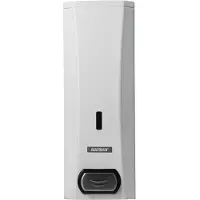 Katrin Dispenser Manuel Metal 1000ml Børstet stål Hvid til sæbe/hånddesinfektion,1 stk