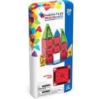 Magna-Tiles Magnetisk reise-byggesett, 26 deler