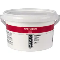 Amsterdam Artequipment Standard Series Akrylbøtte Titanium White 105