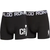 JBS CR7 Boxershorts - 2-pack - Svart - - 4-6 år (104-116) - Boxershorts
