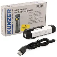 Kunzer PL-031 LED (RGB) arbeidslys batteridrevet 3 W 250 lm