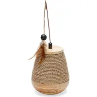 Designed By Lotte Katteleketøy i tre Tumble Mae - Ø 15 x H 18 cm