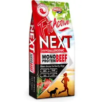 FitActive Next Hypoallergenic Mono Storfekjøtt med tranebær - 15 kg