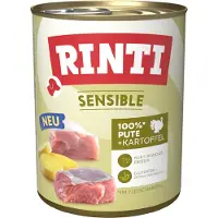 Rinti Økonomipakke Sensible 24 x 800 g - Kalkun og potet