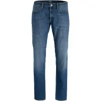 JJ REBEL Adam Jeans Tapered fit Mørkeblå Herre