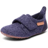 Bisgaard Tøfler - Ull - Navy - - 24 - Tøfler