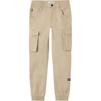 Name it Bukser - Noos - Cargo - NkmRyan - Oxford Tan - - 8 år (128) - Bukser - bomull
