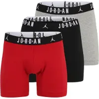 Jordan Boxershorts - 3-pack - Svart/Rød/Grå - - S - Small - Boxershorts