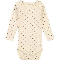 Lil´ Atelier Lil' Atelier Body I/e - Ladybook - NbmLago - Turtledove - - 1 år (80) - Langermet Body