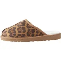LMTD Tøfler - Loafers - NlnTeddy - Mocha Marengs/Leo - - 36 - Tøfler