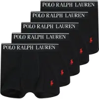Polo Ralph Lauren Acc Polo Ralph Lauren Boxershorts - 5-pack - Svart - - 13-15 år (158-170) - Boxershorts