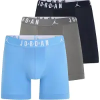 Jordan Boxershorts - 3-pack - Blå/Navy/Grå - - XL - XLarge - Boxershorts