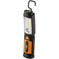 Lampa Neo verkstedlampe (batteridrevet verkstedlampe 300 lm COB 2 i 1 + 3xAA-batterier)