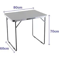 Marbueno Summer 10029 D16 80x60x70 Cm Sammenleggbart Campingbord Assortert