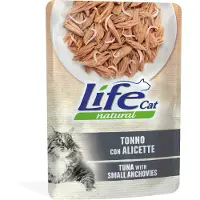 Life Cat Natural Økonomipakke Adult 12 x 70 g - Tunfisk med ansjos