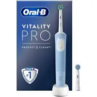 Oral-B Elektrisk tannbørste Vitality Pro Vapor Blue + Extra Refill