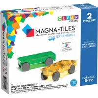 Magna-Tiles Magnet utvidelsessett - 2 Deler - Bil - - OneSize - Magnetisk leketøy