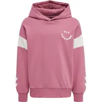 Hummel Hettegenser - HmlOptimisme - Heather Rose - - 7 år (122) - Hettegenser