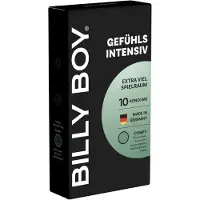 Billy boy Intense Feeling Condoms 10 Pack 55-62mm - Pack of 10