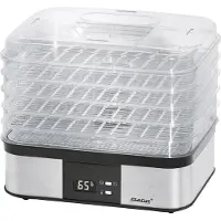 Steba ED 5 - Matdehydrator - 350 W - rustfritt stål / svart