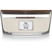 Woodwick White Teak 453g Lys