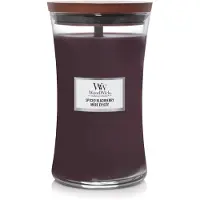 Woodwick Krukke Krydret Blackberry - Duftlys - 609,5 g