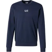 EA7 for man. 8NPM30_PJVRZ Train Core Coft navy sweatshirt (S), Casual, Cotton