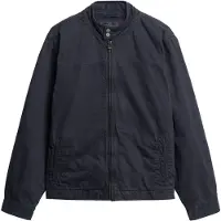 Superdry for man. M5011945A Classic Harrington Jacket navy (M), Casual, Organic Cotton, Sustainable
