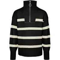 Vero moda Genser - Strikk - VmSaba - Black/Birch - - 6 år (116) - Genser