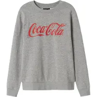 LMTD Collegegenser - NlnSky - Grey Melange - - 12 år (152) - Collegegenser