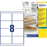 Avery Ark Quickpeel Blekkstråleskrivere J856525 Flerbruksetikett 99.1x67.7 Mm