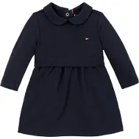 Tommy Hilfiger Kjole - Essential - Dark Natt Navy - - 1 år (80) - Kjole