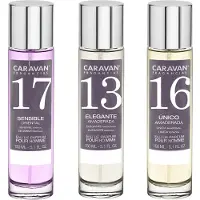 Caravan Nº13/nº16/nº17 150ml Parfyme 3 Enheter