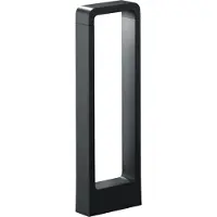 TRIO LED-gatelampe RENO, antrasitt, høyde 50 cm, metall, IP54
