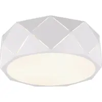 TRIO Taklampe Zandor med hvit skjerm