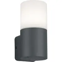 TRIO Utendørs vegglampe Hoosic 1 lyskilde, antrasitt