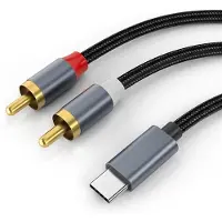 24hShop USB-C til RCA-kabel 1,2m