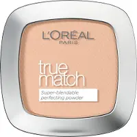 L'Oréal L’Oréal Paris True Match Powder, Universal, Lys, N2, Vanilla, Beige, Kompakt etui
