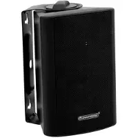 Omnitronic 80710510, 2-veis, Koblet med ledninger (ikke trådløs), 20 W, 100 - 20000 Hz, Sort