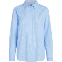 Tommy Hilfiger Essential Relaxed Fit Skjorte Med Lange Ermer